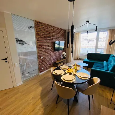 Apartment S&s Chlebova Z Widokiem Na Rzeke Motlawe, Stare Danzig