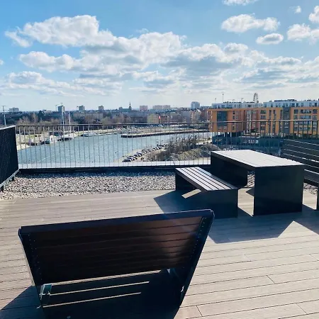 S&s Chlebova Z Widokiem Na Rzeke Motlawe, Stare شقة *